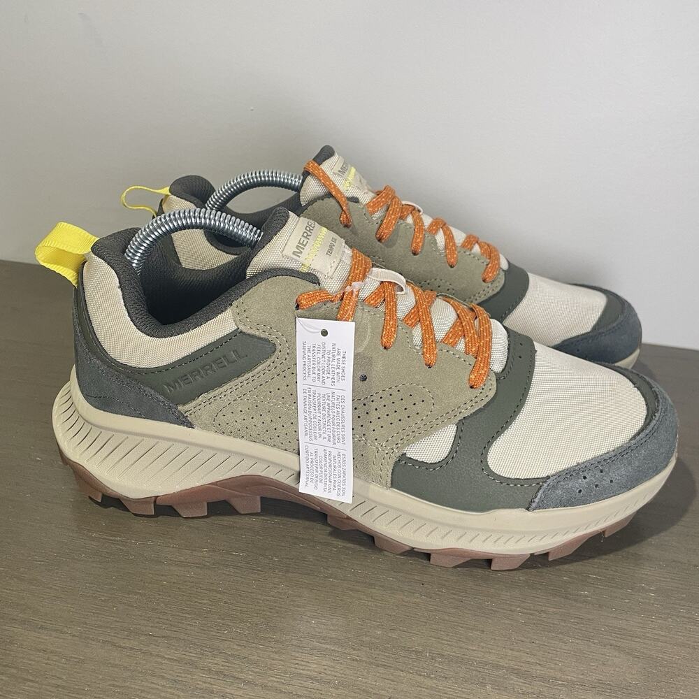 Merrell Mens Size 9 Shoes NEW Tempo Sol Athletic Hiking Low Dark Moss Green